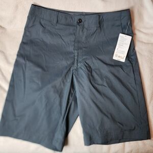 Jack Nicklaus Men's Flat Front Shorts in Slate Blue Size 30